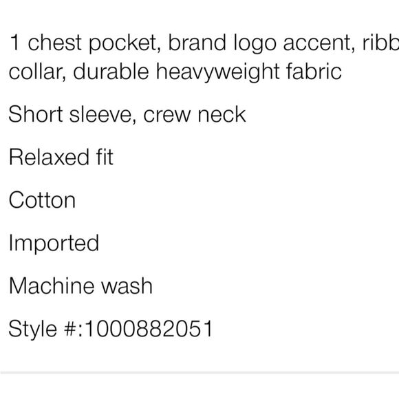 Carhartt Relaxed Fit Heavyweight Pocket 1889 Graphic S/S T-shirt - Picture 3 of 5